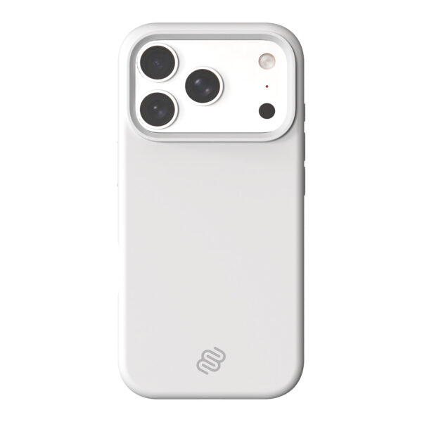 Mobello Velvet Silicone MagSafe - Vit - iPhone 17 Pro