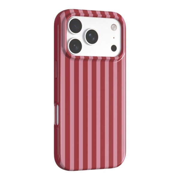 Vivid Poly Magsafe Pink Stripe - iPhone 17 Pro Max
