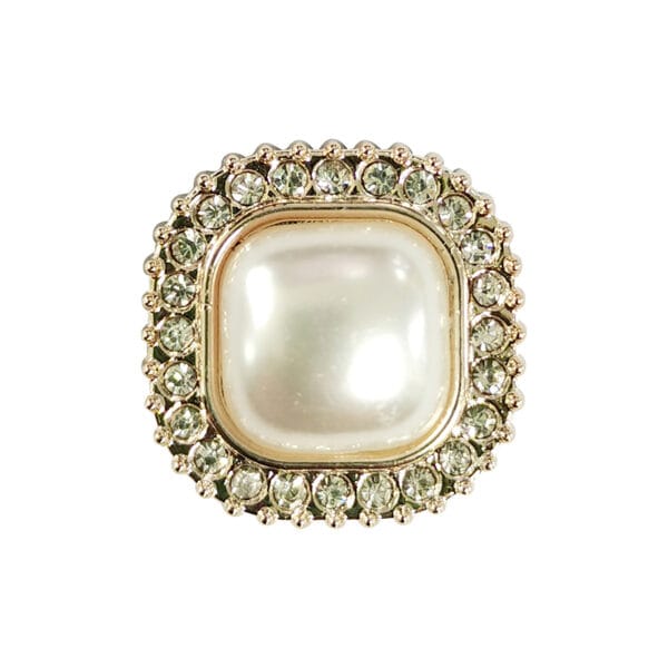 Blingy Sticker Flowers & Pearls - Square Pearl