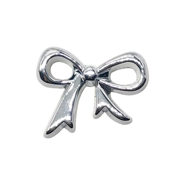 Blingy Sticker Stars, Bows & Symbols - Silver Bow