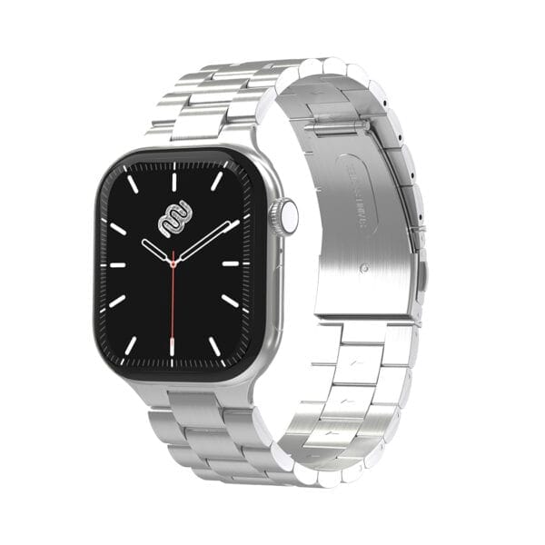 Apple Watch Band Steel Flat Buckle 38/40/41MM Black