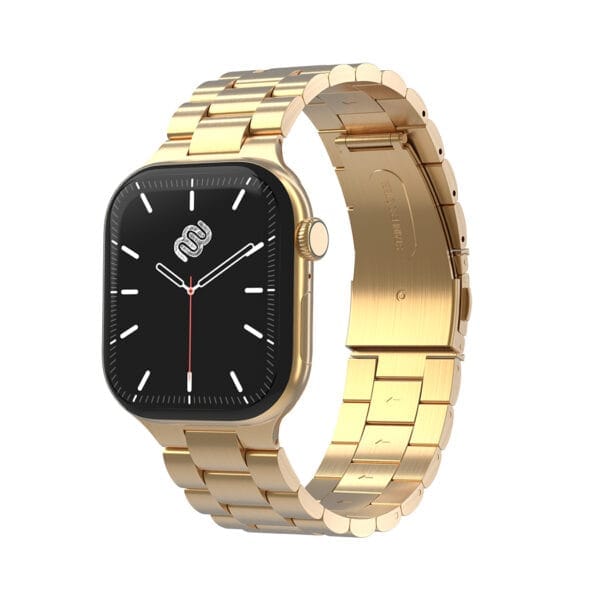 Apple Watch Band Steel Flat Buckle 38/40/41MM Black