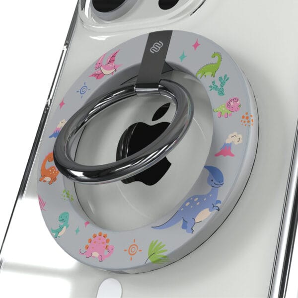 MagSafe Ring Holder - Cute Dinosaurs
