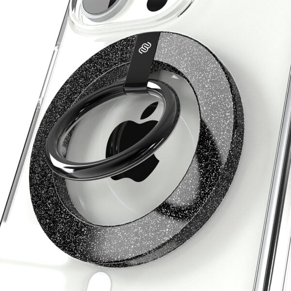 MagSafe Ring Holder - Glitter Black