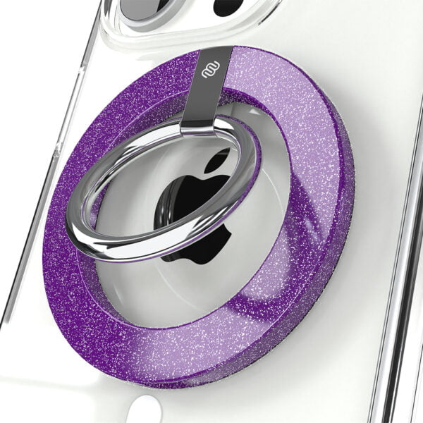 MagSafe Ring Holder - Glitter Purple