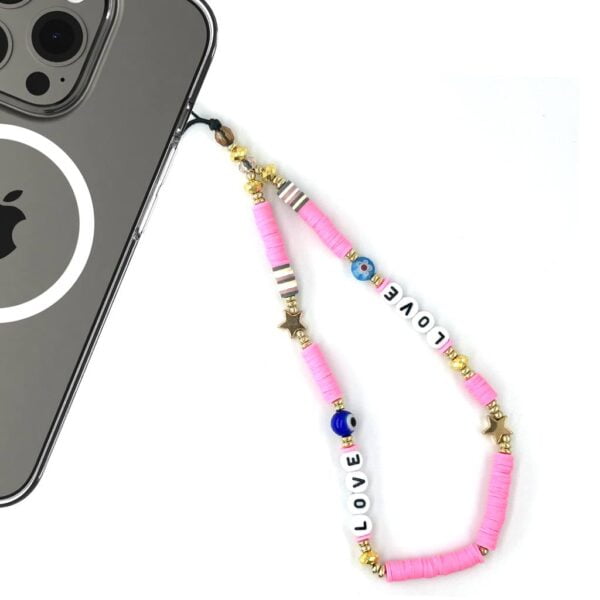 Phone Charm - Pink Love