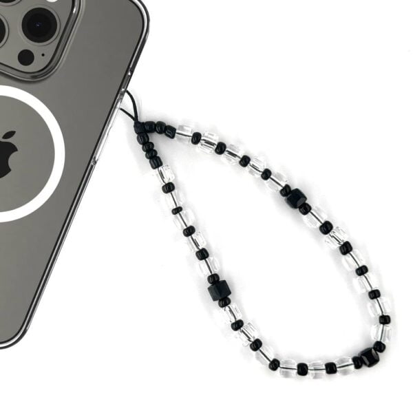 Phone Charm - White Stone