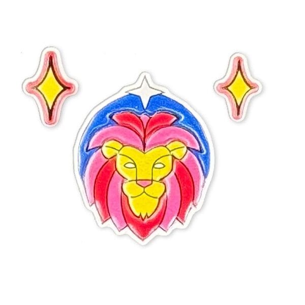 Puffy Stickers Zodiac Signs - Leo