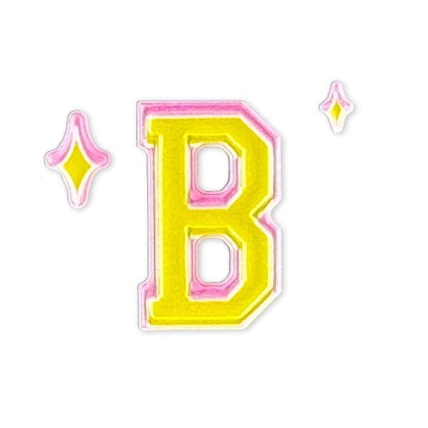 Puffy Stickers Letters - B