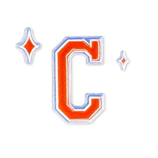 Puffy Stickers Letters - C