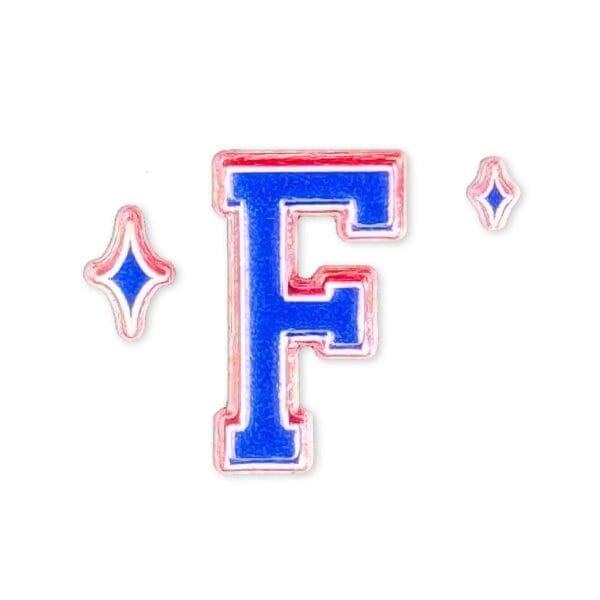 Puffy Stickers Letters - F