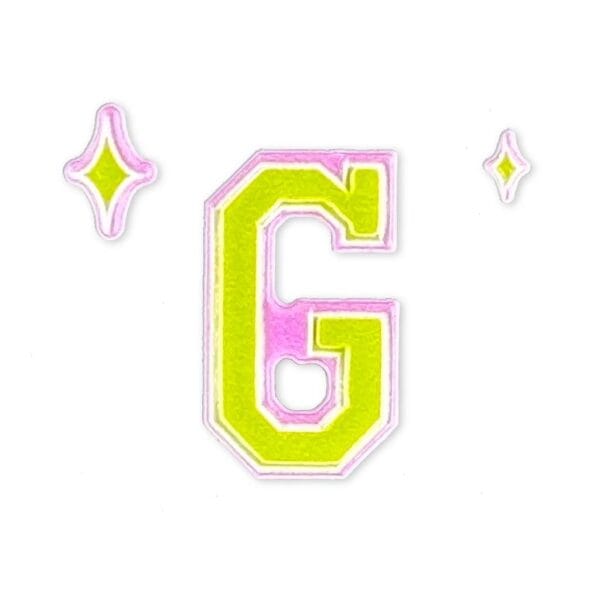 Puffy Stickers Letters - G