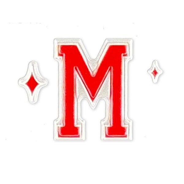 Puffy Stickers Letters - M