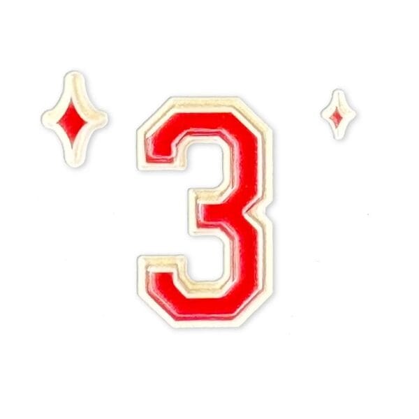 Puffy Stickers Numbers - 3