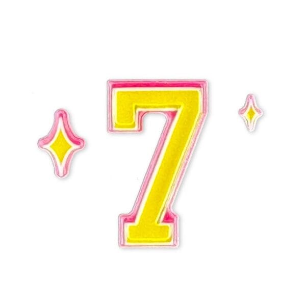 Puffy Stickers Numbers - 7