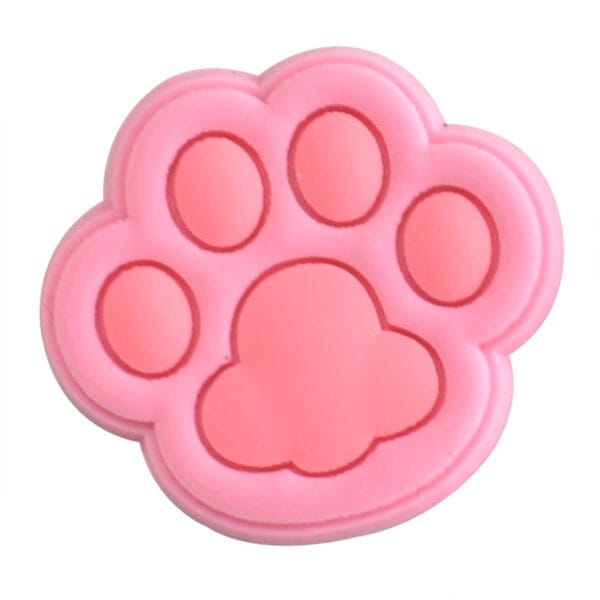 Gummy Sticker Cute Animals (Bears & Friends) - Paw Pink
