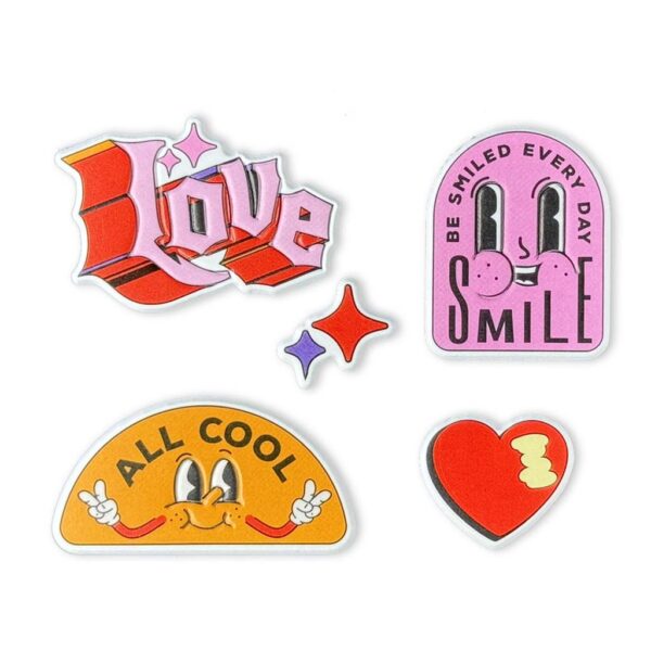 Puffy Stickers - Love