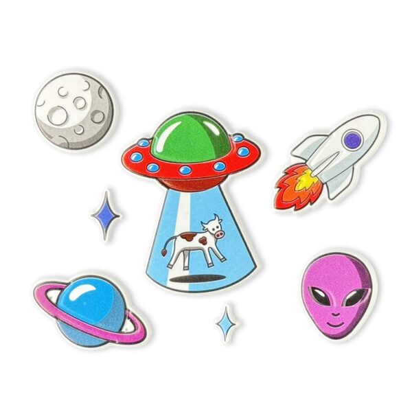 Puffy Stickers - UFO