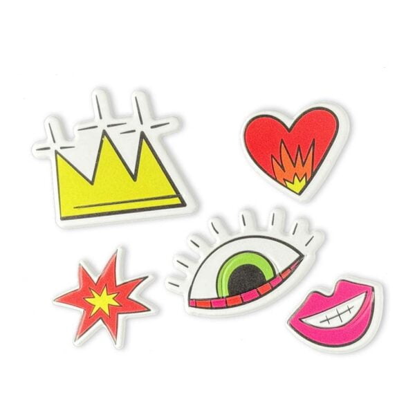 Puffy Stickers - Crown