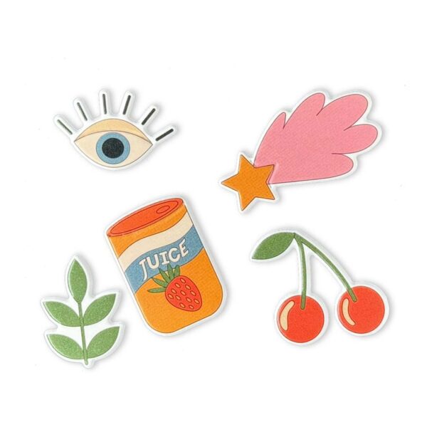 Puffy Stickers - Retro Juice