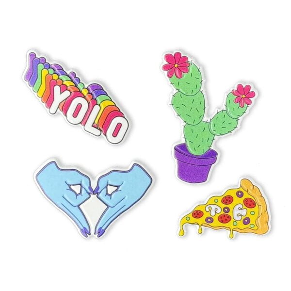 Puffy Stickers - YOLO