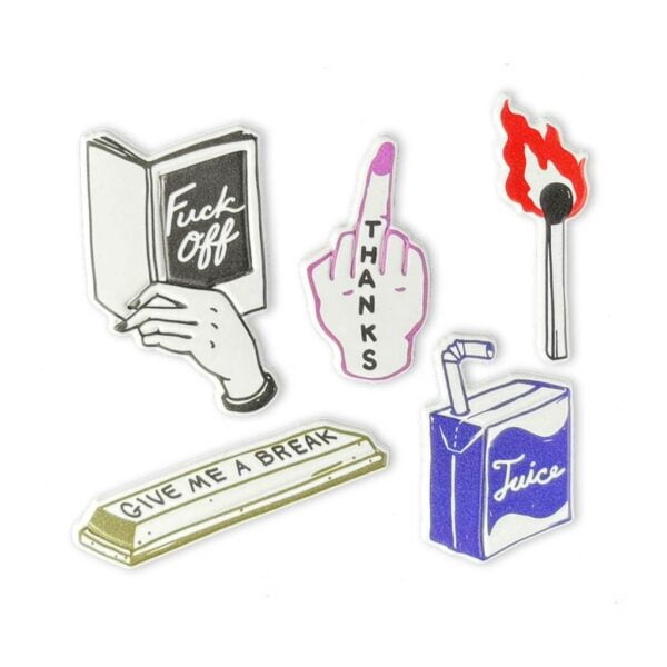 Puffy Stickers - Give Me A Break