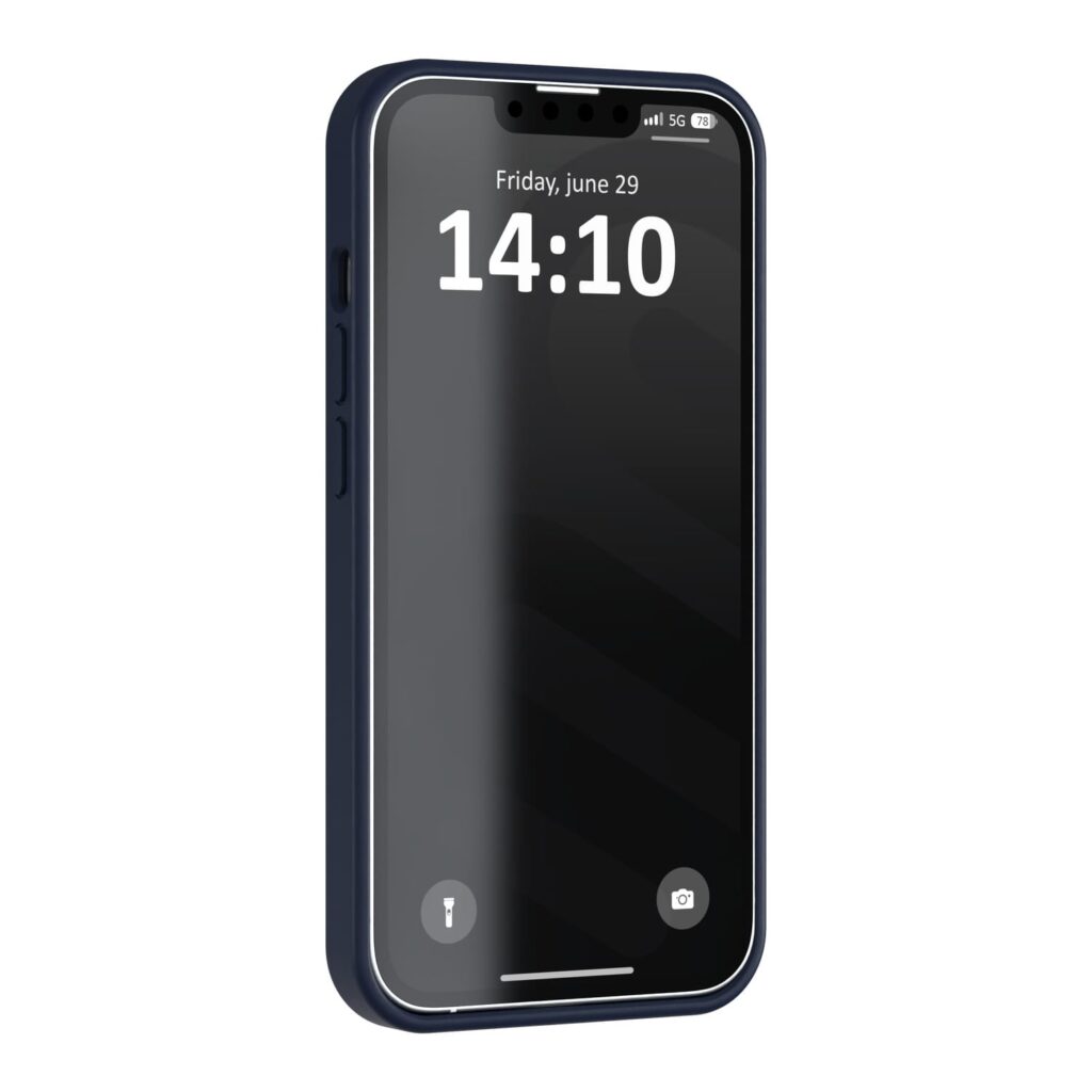 Velvet Silicone Liquid Blue iPhone 13 Pro_1
