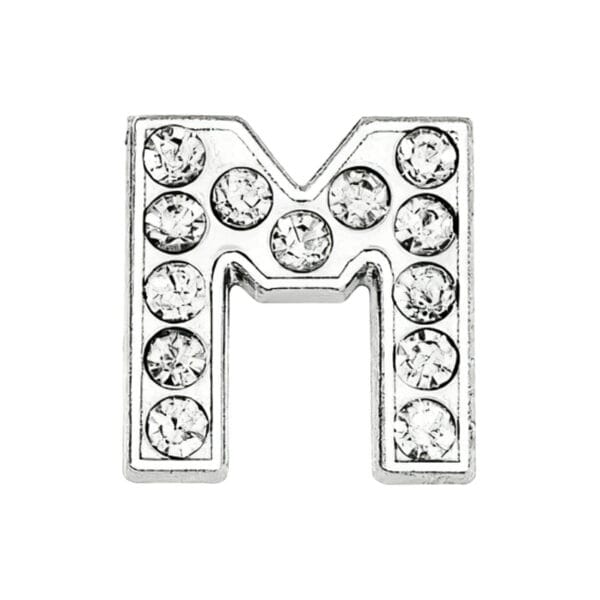Blingy Sticker Letters (A–M) - Letter M