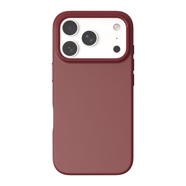 Silky Poly Dark Red - iPhone 17 Pro