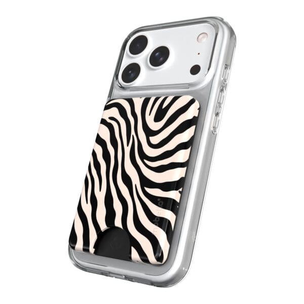 MagSafe Wallet - Zebra
